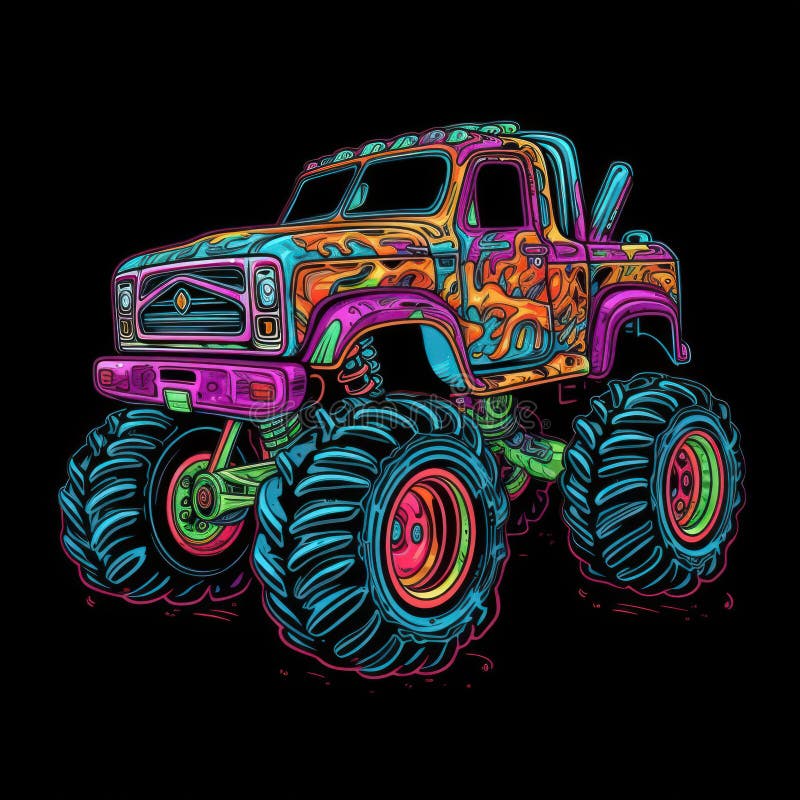 6+ Thousand Cartoon Monster Truck Royalty-Free Images, Stock Photos &  Pictures