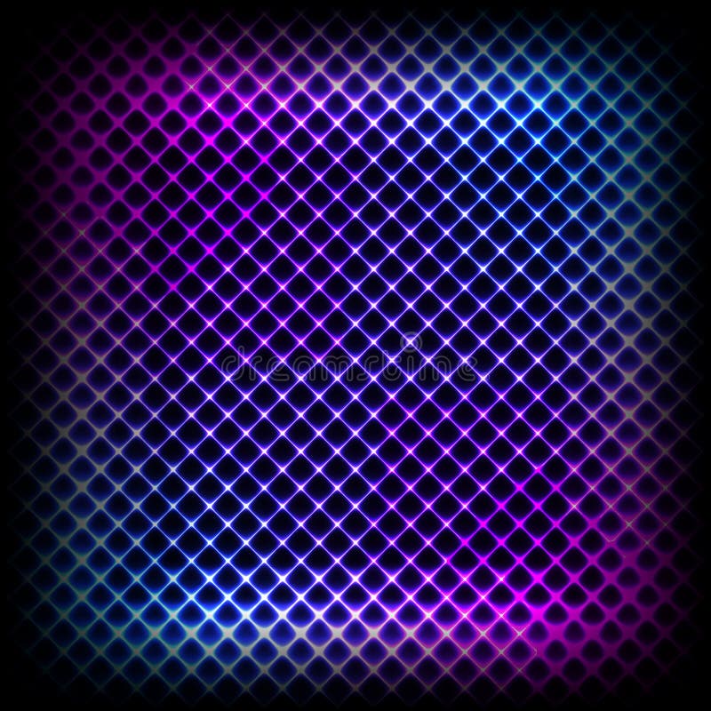 Colorful neon diagonal background, abstract illustration.