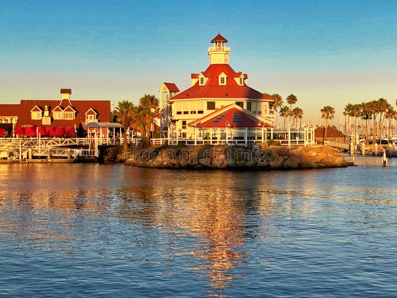 Parkers Lighthouse Restaurant Shoreline Village marina Long Beach California