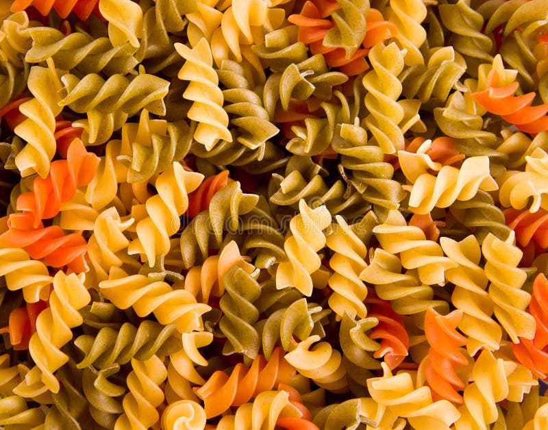 Colorful noodles