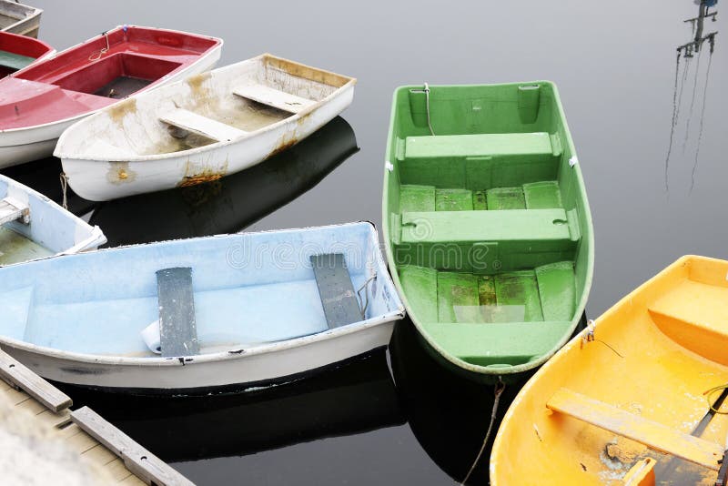 Colorful Old Boats