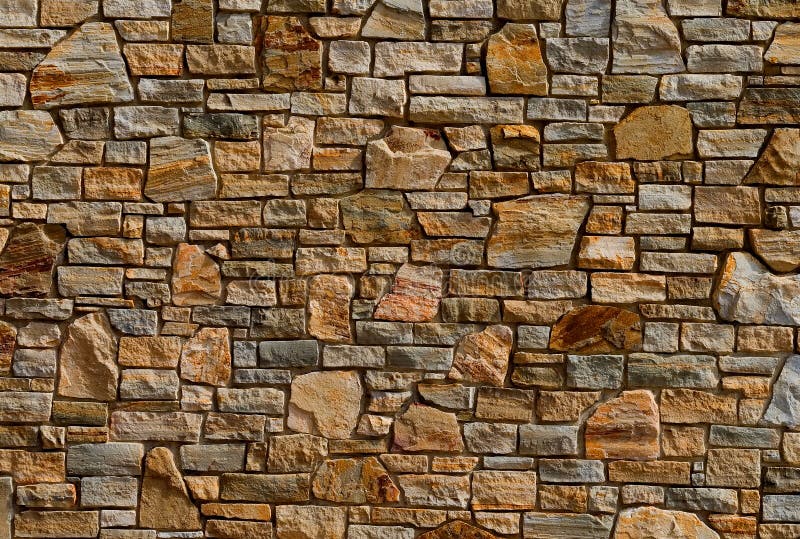 Colorful old stone wall texture