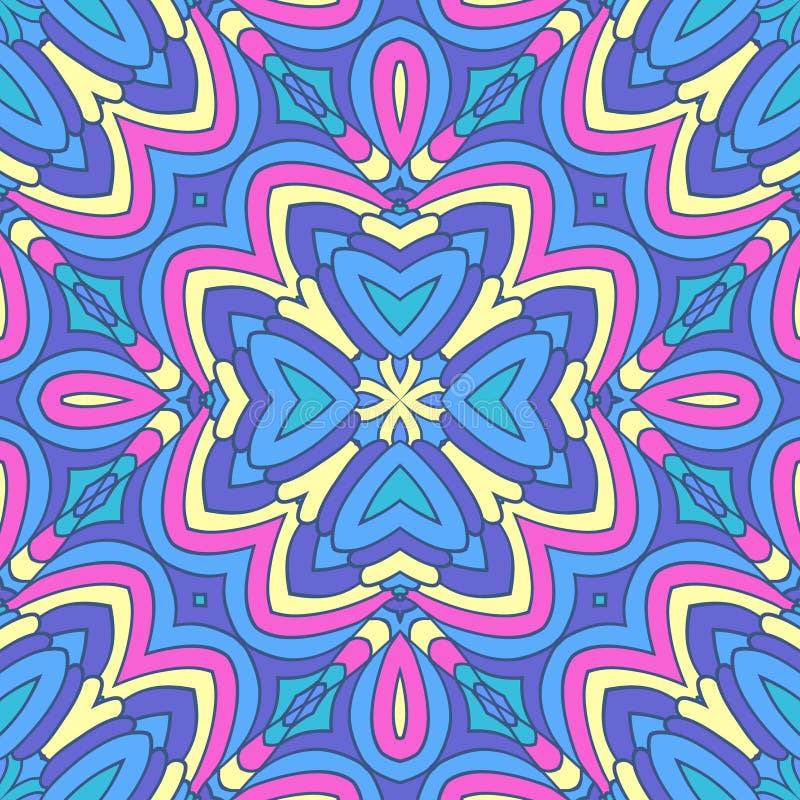 Colorful oriental pattern royalty free illustration Colorful oriental pattern royalty free illustration