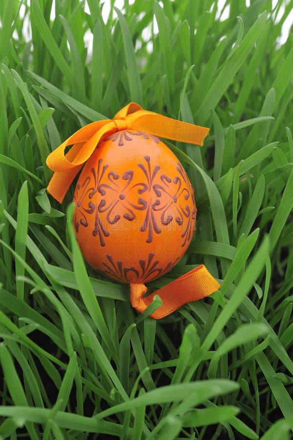 Colorful Painted Easter Eggs Stock Photo Image of biologic, meadow