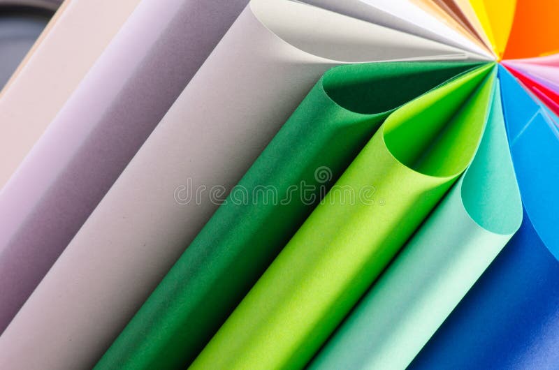 Colorful paper royalty free stock photography