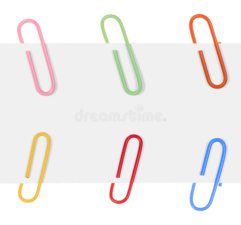 Fastener (paper Clip) Isolated Stock Photo Image of macro, paper 5541084