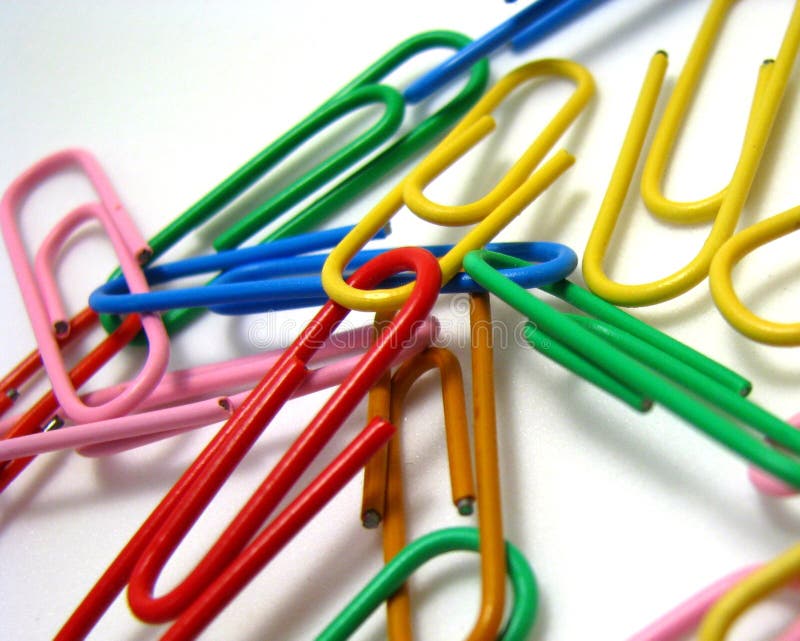 Colorful Paper Clips