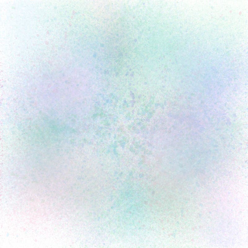 Colorful Pastel Spray Paint on White Background Stock Illustration