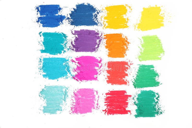 Colorful pastel sticks texture
