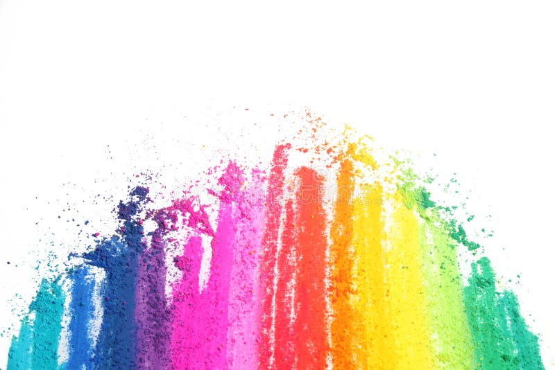 Colorful pastel sticks texture