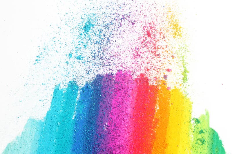 Colorful pastel sticks texture