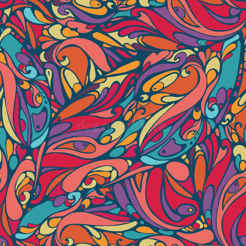 Colorful pattern of abstract shapes 2