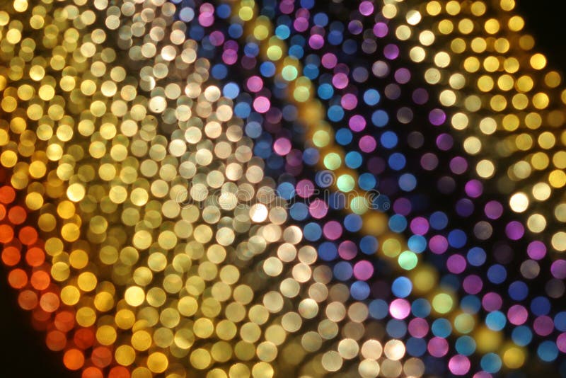 Colorful pattern of lights stock images