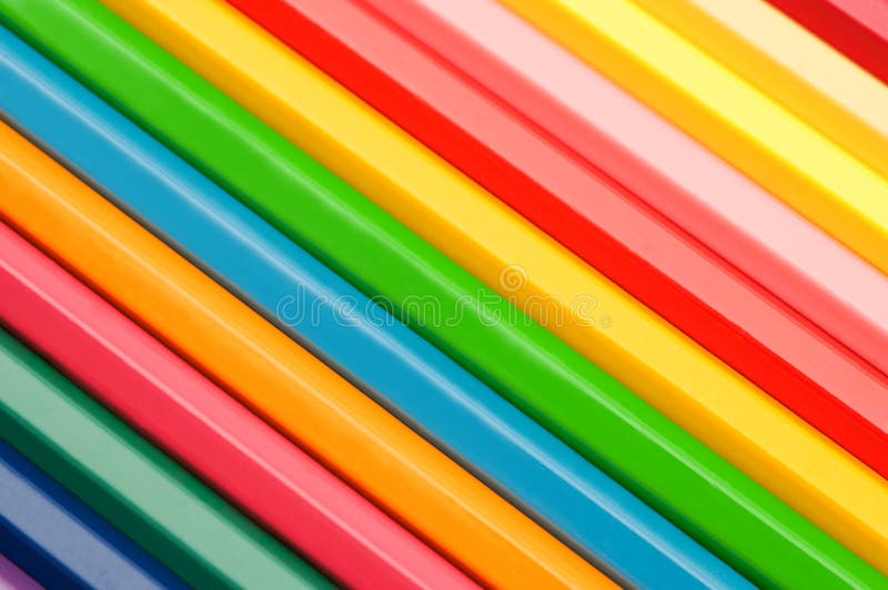 Colorful pencils background