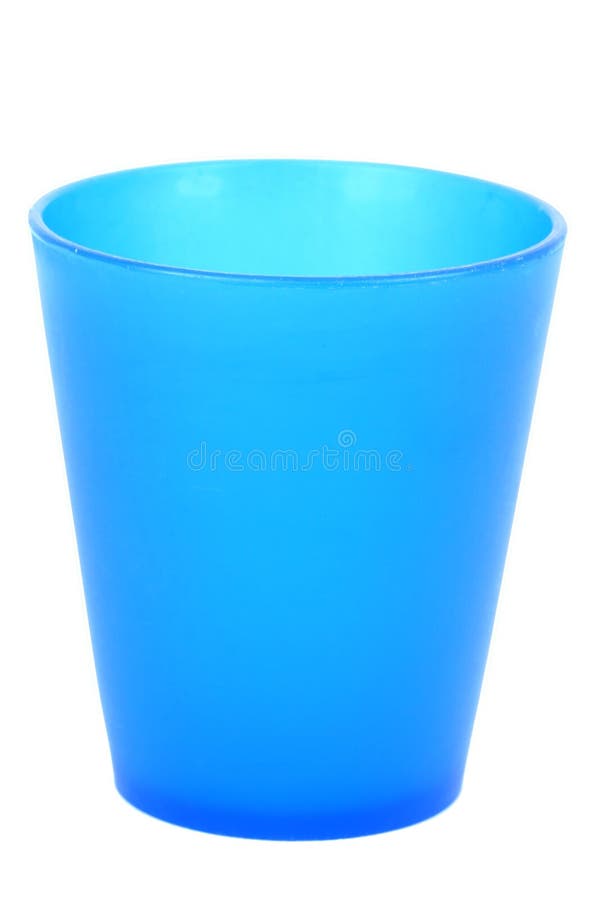 Colorful plastic of cup royalty free stock photos