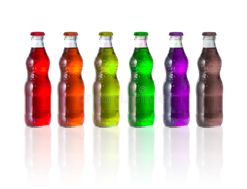 Colorful soda fizzy drinks stock image. Image of cubes 43837971
