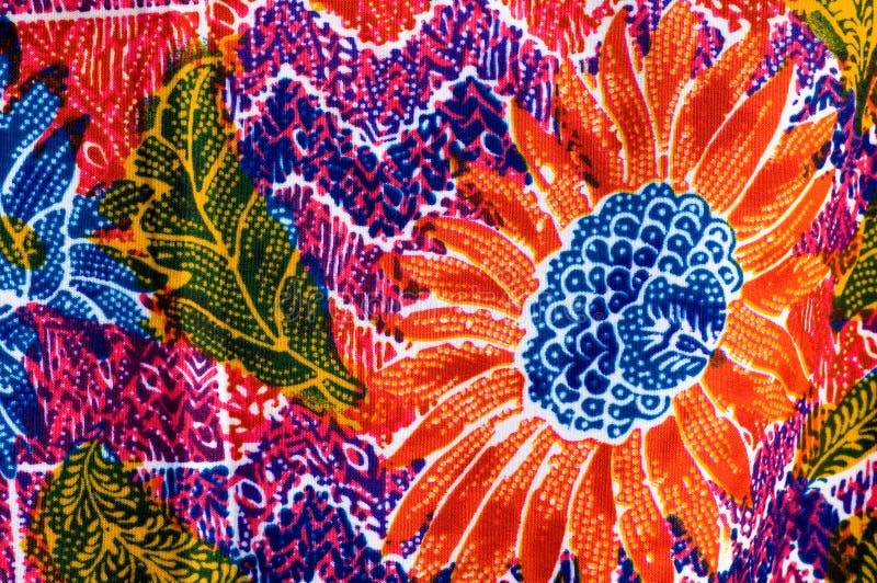 Colorful prints cloth