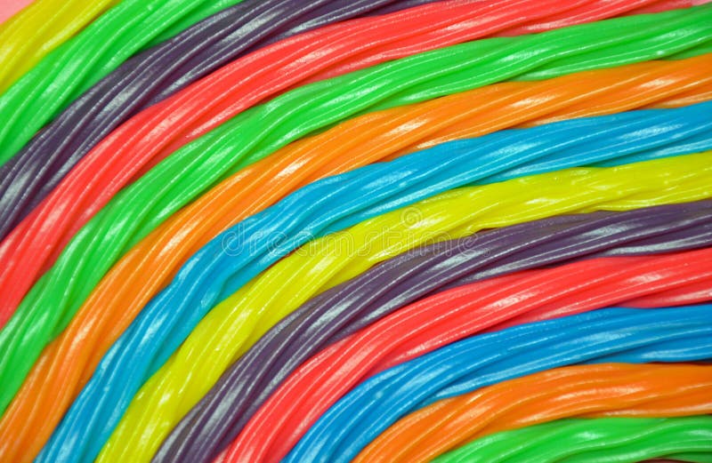Colorful licorice candy stock photo. Image of green, ribbons 10420044
