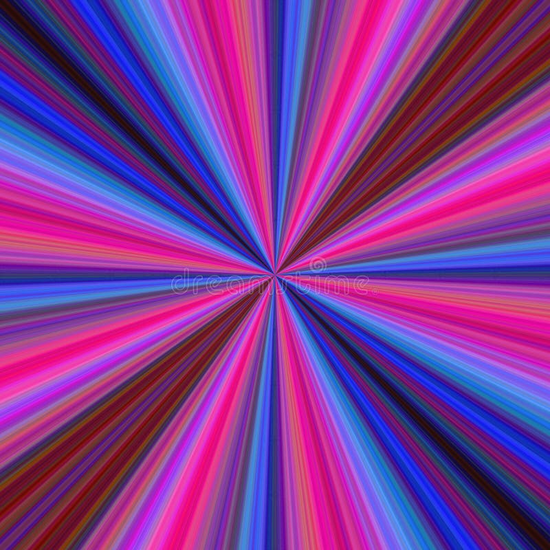 Colorful Ray Burst Background Design Stock Vector Illustration of