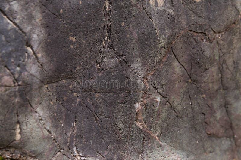 Colorful Rock Layers. Stone Texture and Background. Abstract of Stone