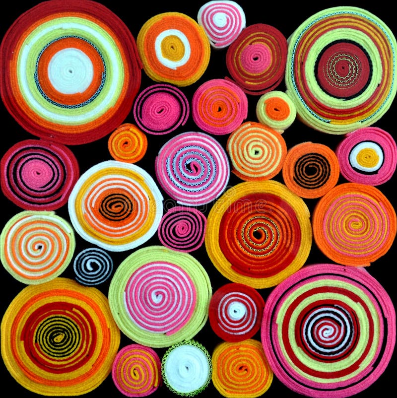 Rolls of fabric stock photo. Image of fabrics, material 20812696