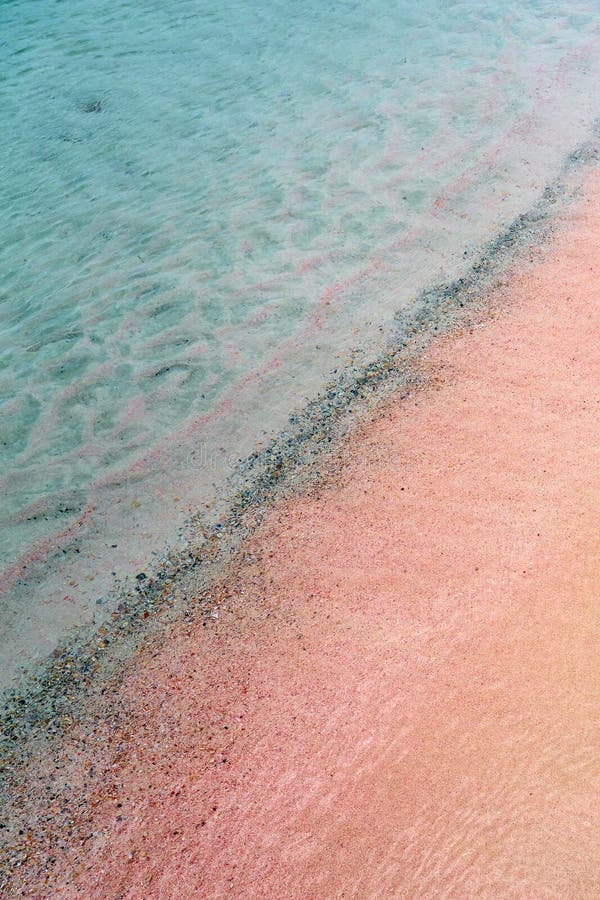 Colorful Sand On Tropical Beach. Stock Image - Image of copy, caribbean ...