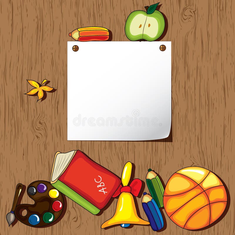 Colorful school background