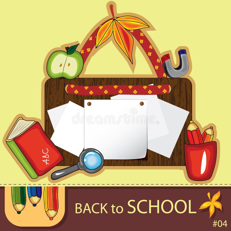 Colorful school background