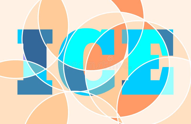 Colorful scribble element. Abstract background stock illustration