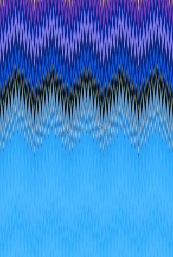 Colorful seamless Chevron zigzag wave pattern abstract art background, rainbow color trends