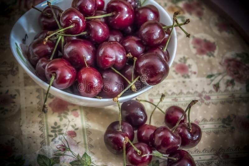 Red Summer Fruit stock image. Image of bowl, vitamin 221124959