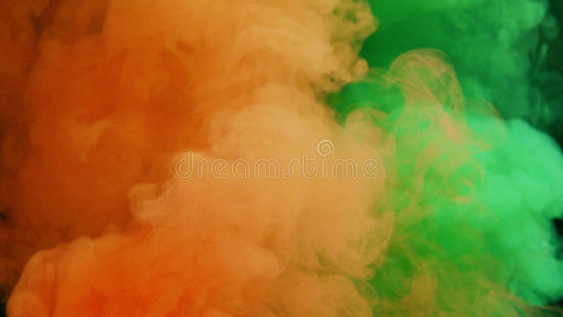 Colorful Smoke on Dark Background Stock Photo - Image of hooligan, fontain:  129477322