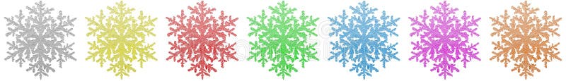 Colorful Snowflake Border Stock Illustrations – 3,309 Colorful Snowflake  Border Stock Illustrations, Vectors & Clipart - Dreamstime