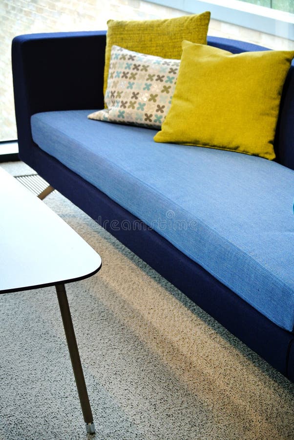 Colorful Sofa with Cushions Stock Photo Image of decor, stack 119494794