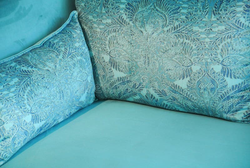 Colorful Sofa with Cushions Stock Photo Image of cushion, cushions