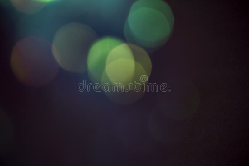 Colorful soft circular bokeh overlay stock photos