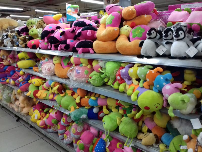 Soft Toys In The Folk Style For Sale At The Festival City Of Chisinau Editorial Stock Image