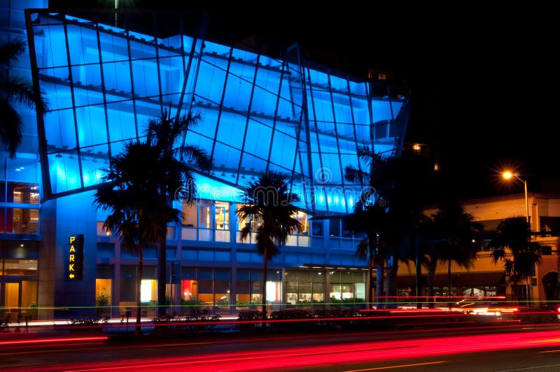 Colorful South Beach stock photos