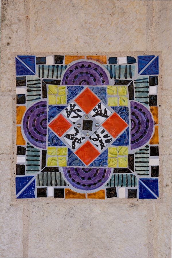 Colorful Spanish Tile VI