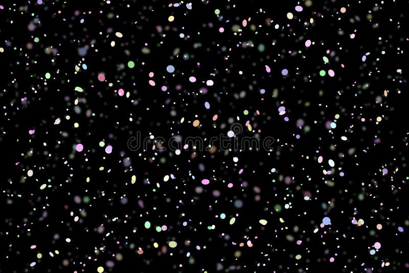 colorful sparkle Abstract stylish light effect on a black background and sparkles Sparkling magical dust particles on black background