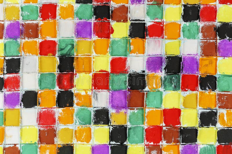 Colorful squares stock image. Image of surface, squares 106962323