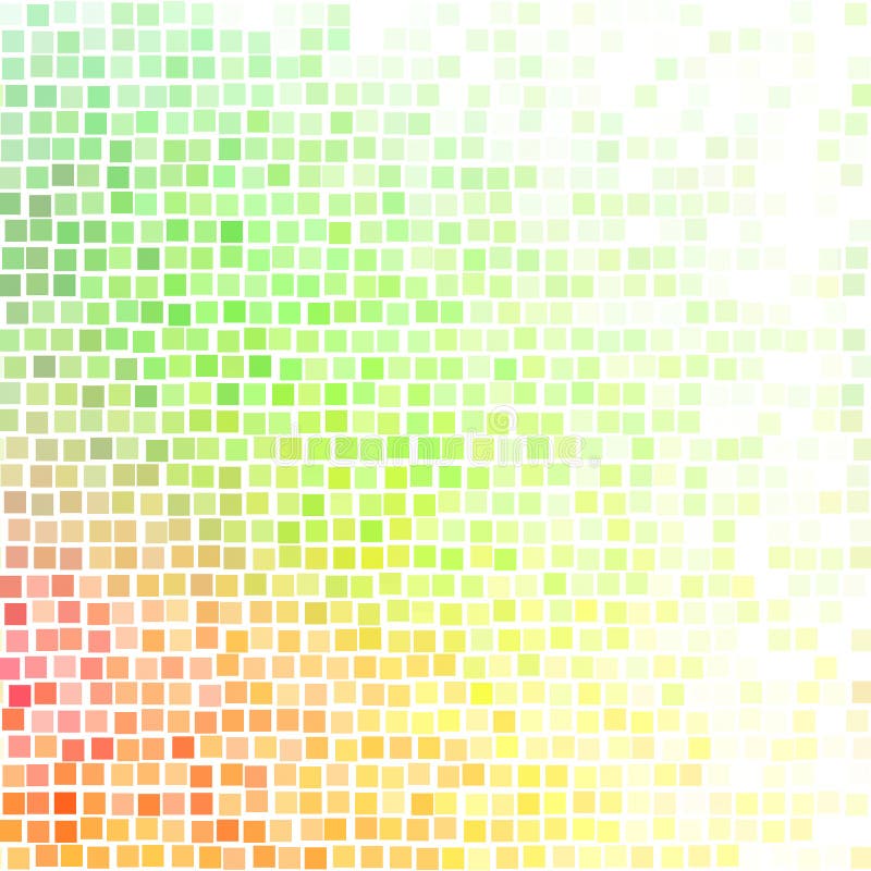 Colorful squares background