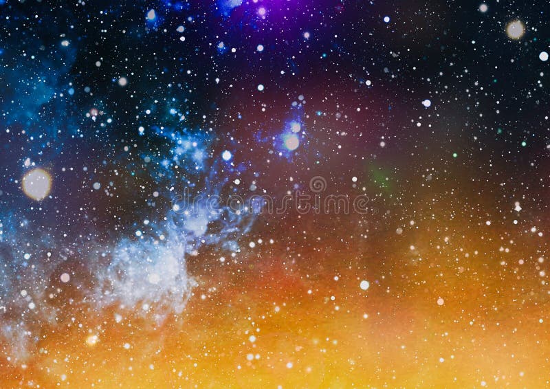 Download Colorful Starry Night Sky Outer Space Background Stock ...