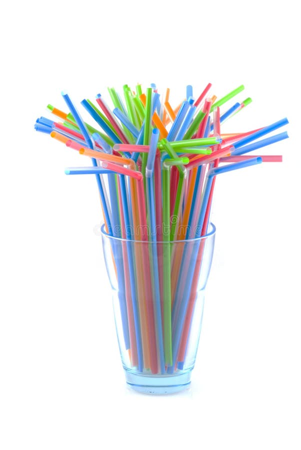 Colorful straws.
