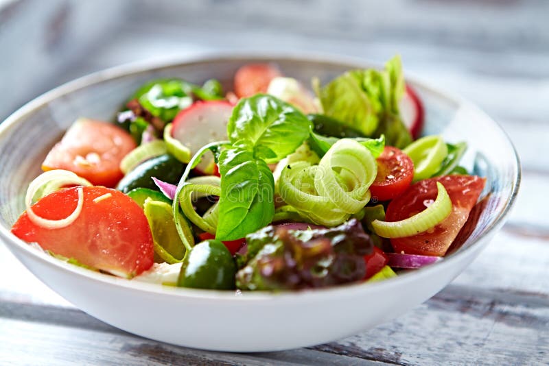 Colorful Salad stock image. Image of dinner, food, salad - 14399717