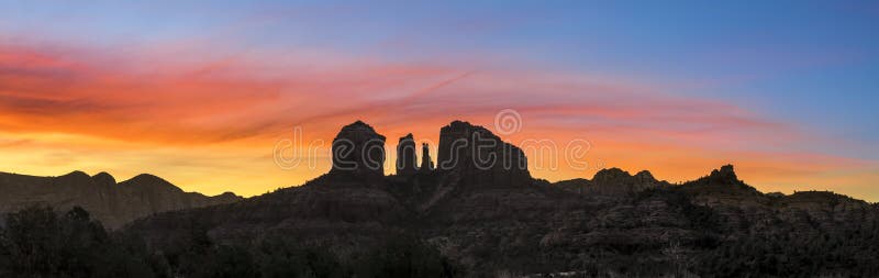 Sedona Sunrise - Cathedral Rocks