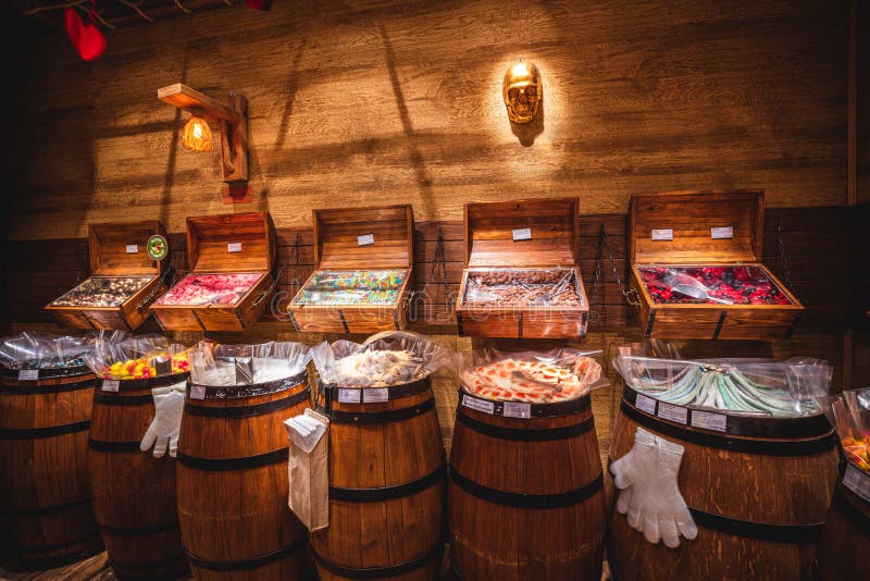 Colorful Sweets in a Candy Shop, Italy Editorial Image Image of