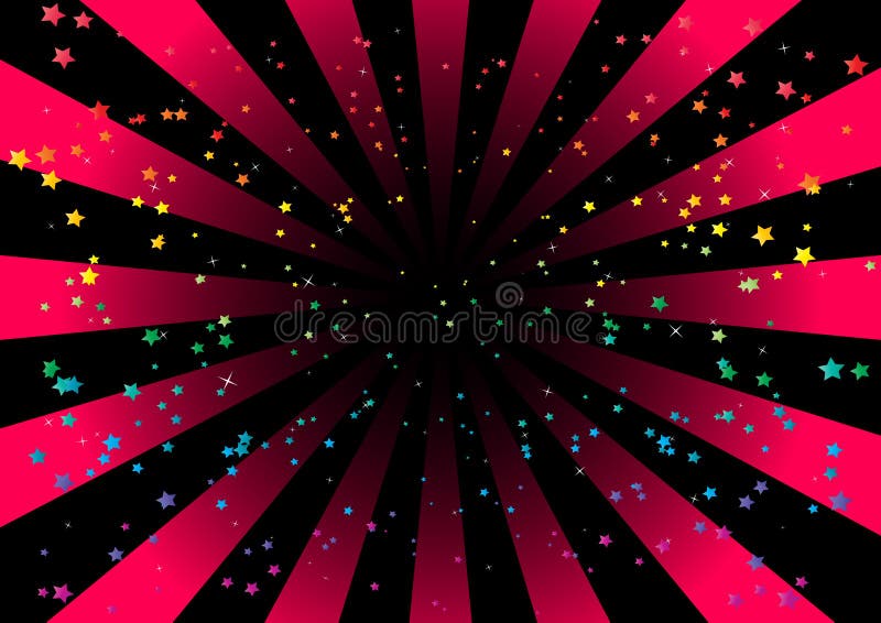 Colorful swirl stock illustration