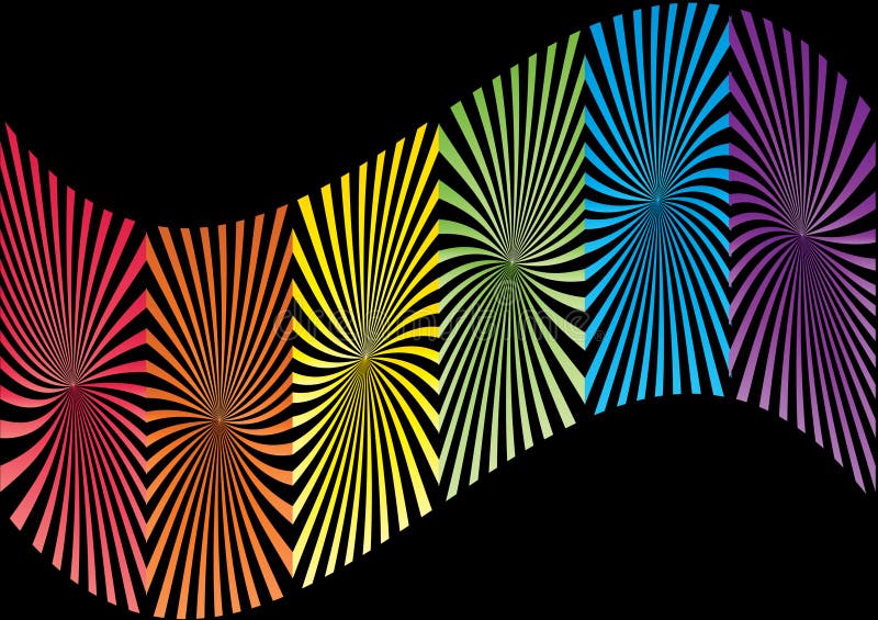 Colorful swirl background royalty free illustration