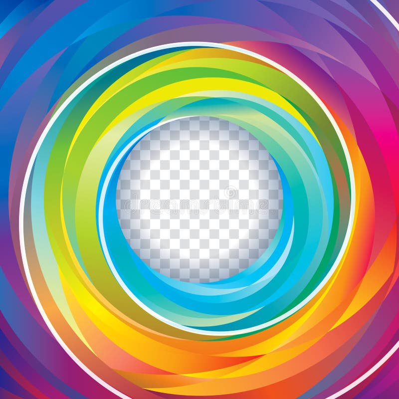 Colorful Swirl Background royalty free illustration